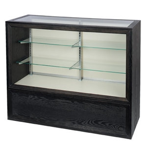 Boutique Style Full Vision Glass Front Display Case «Pre-Assembled»